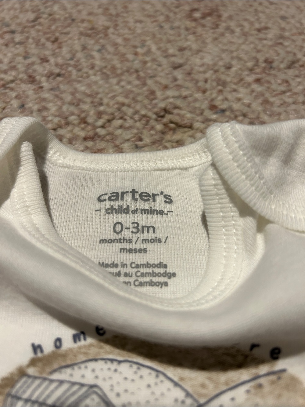 Carter's onsie - Picture 3 of 4